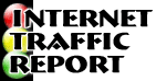 The Internet Traffic Report monitors the flow of data around the world. It then displays a value between zero and 100. Higher values indicate faster and more reliable connections.